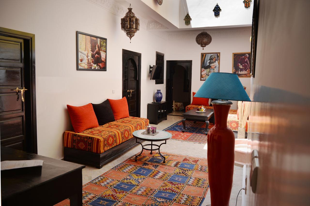 Riad Bleu Topaze Marrakesh Eksteriør billede