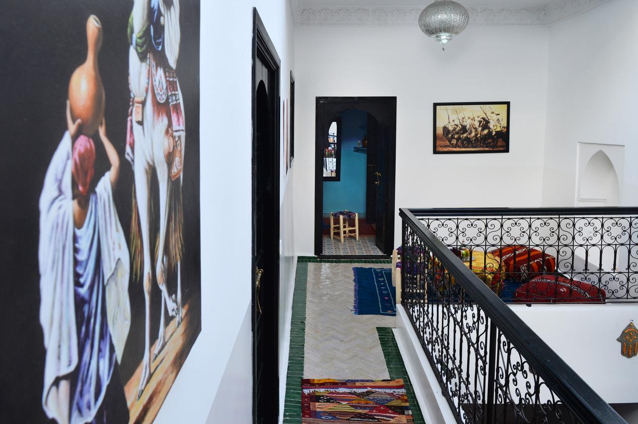 Riad Bleu Topaze Marrakesh Eksteriør billede