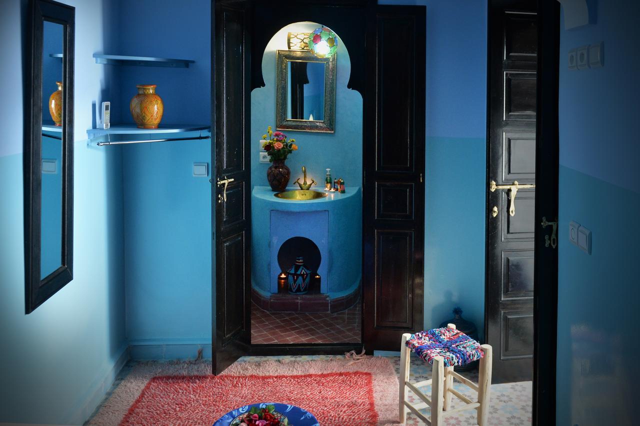 Riad Bleu Topaze Marrakesh Eksteriør billede