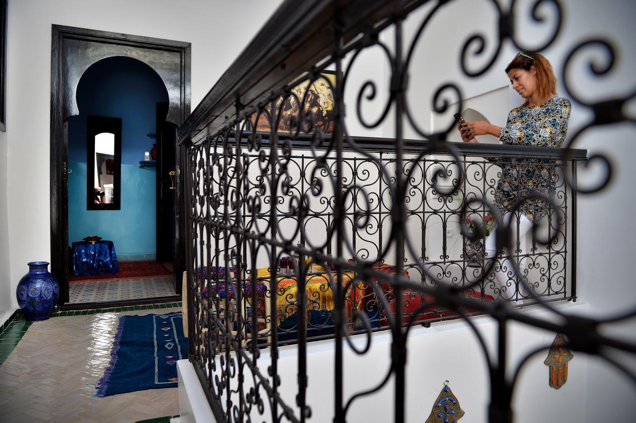 Riad Bleu Topaze Marrakesh Eksteriør billede