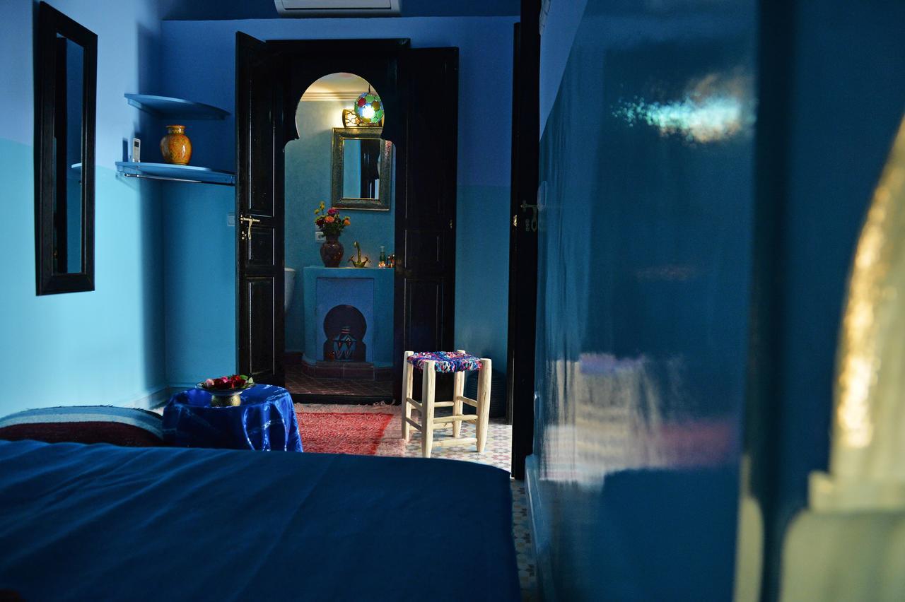 Riad Bleu Topaze Marrakesh Eksteriør billede