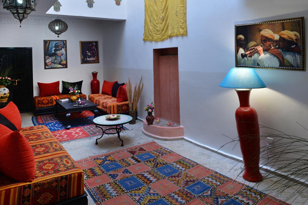 Riad Bleu Topaze Marrakesh Eksteriør billede